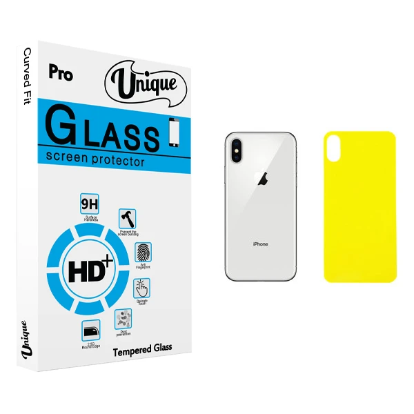 محافظ پشت گوشی يونيک مدل +Clear مناسب برای گوشی موبایل اپل iPhone X