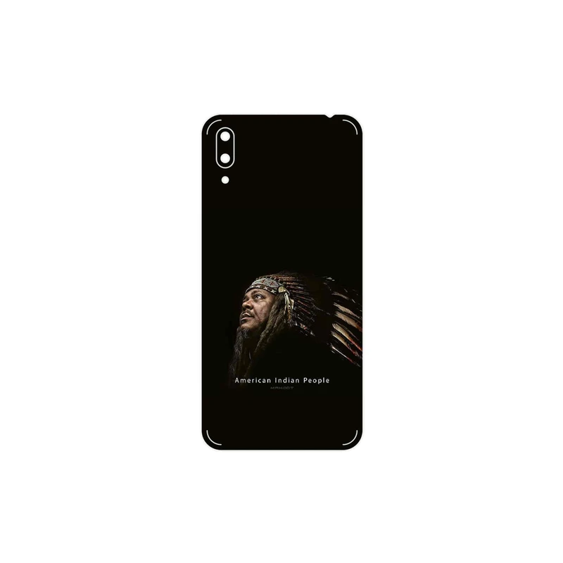برچسب پوششی ماهوت مدل Portrait of an Indian Man مناسب برای گوشی موبایل هوآوی Y7 Pro 2019
