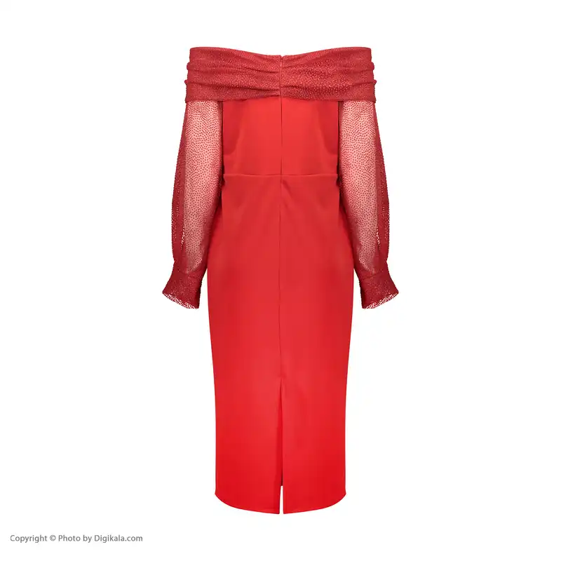 پیراهن زنانه مدل MJ002 رنگ قرمز