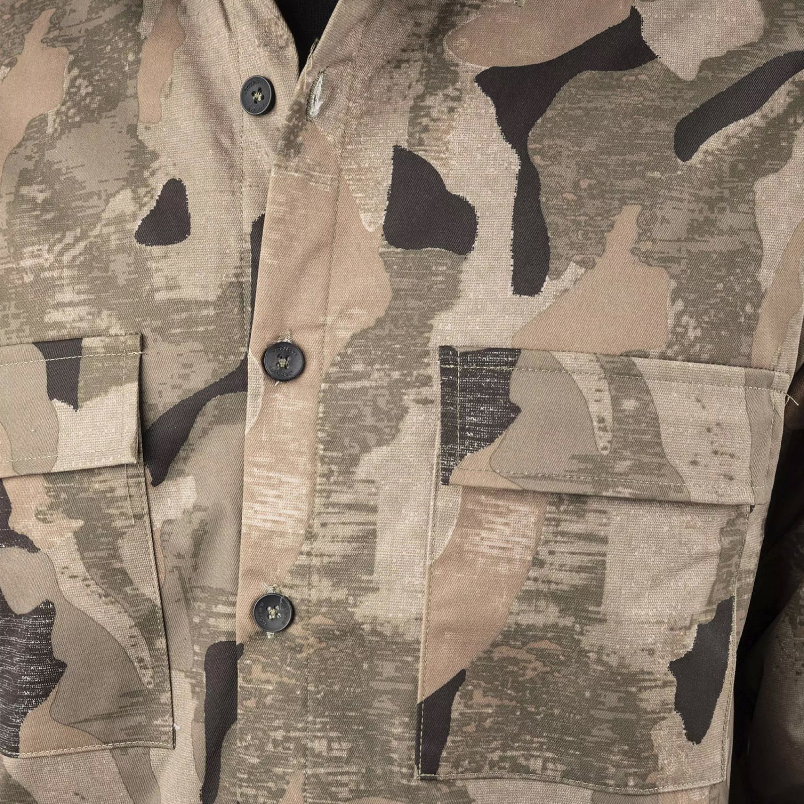 کت مردانه جوتی جینز مدل زمستانی کد 122123 رنگ سبز زیتونی - - 4