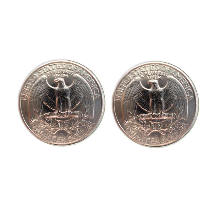 سکه تزئینی مدل  US-907 مجموعه 2 عددی