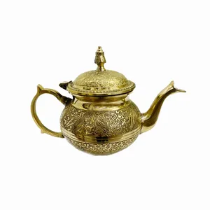 قوری برنجی مدل طرح طاوس 39000