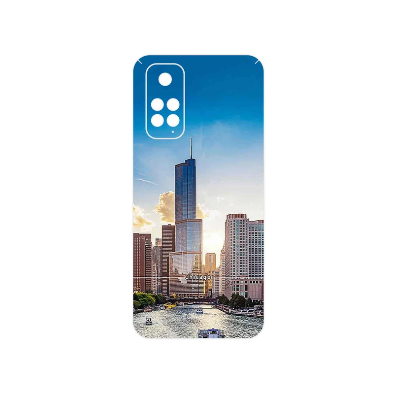 برچسب پوششی ماهوت مدل City of Chicago مناسب برای گوشی موبایل شیائومی Redmi Note 11