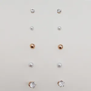 گوشواره زنانه اکسسورایز مدل 842570 مجموعه 5 عددی 