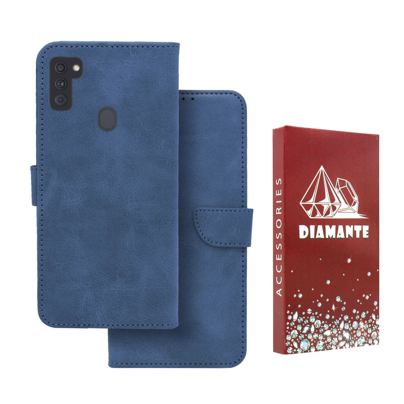 کیف کلاسوری دیامانته مدل Bors Ros مناسب برای گوشی موبایل سامسونگ Galaxy A11