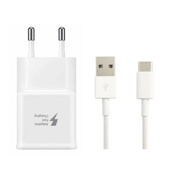 شارژر دیواری مدل EP-TA20EWE به همراه کابل تبدیل USB-C
