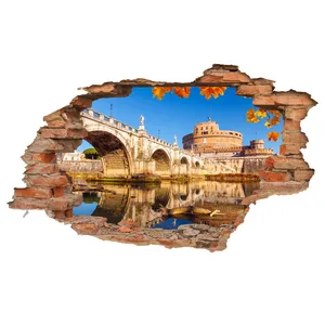 استیکر سه بعدی  ژیوار طرح قلعه سنت آنجلو