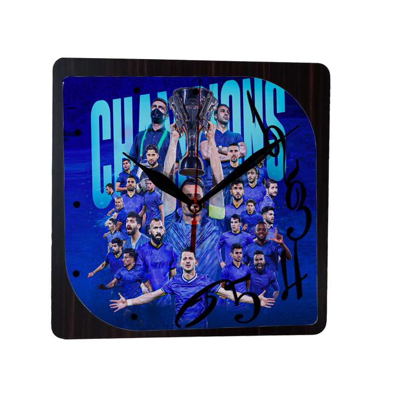  ساعت دیواری طرح استقلال وریا غفوری کد 1