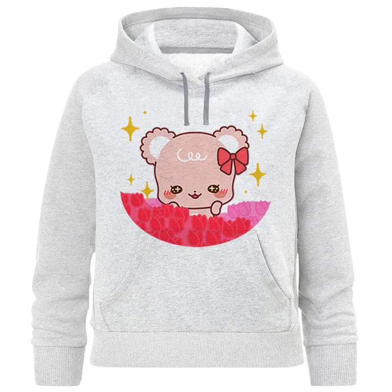 هودی دخترانه مدل خرس F1023