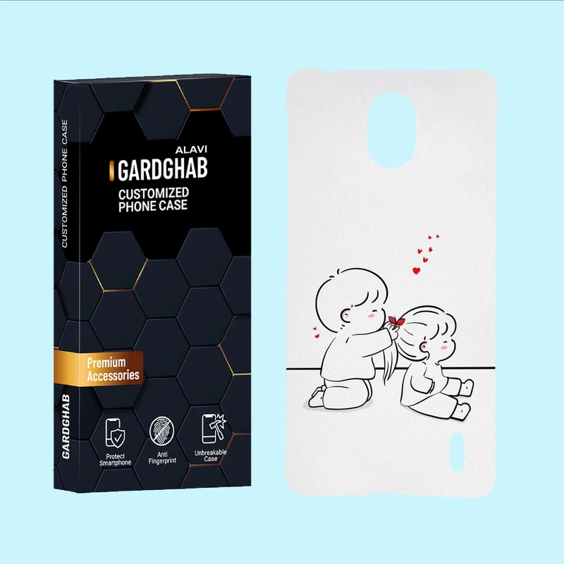 کاور گارد قاب علوی مدل فانتزی مناسب برای گوشی موبایل نوکیا 1Plus