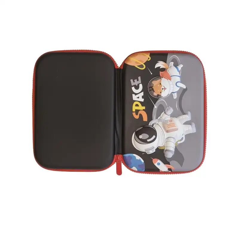 جامدادی مدل فانتزی سیلیکونی طرح فضانورد در ماه کد 5965-B-185