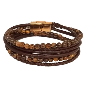 دستبند مردانه مدل 456