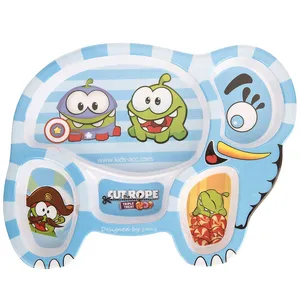 بشقاب چند خانه کودک بلو بیبی مدل Cut The Rope