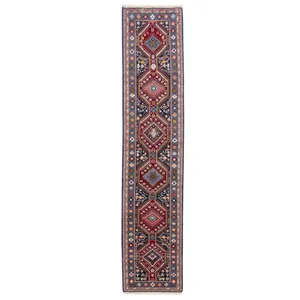 فرش دستباف کناره طول چهار متر سی پرشیا یلمه کد 152493 