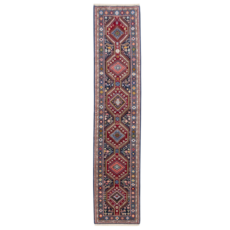 فرش دستباف کناره طول چهار متر سی پرشیا یلمه کد 152493