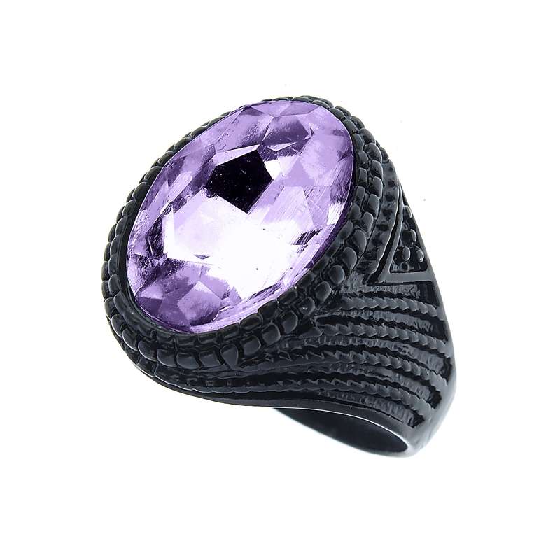 انگشتر مردانه مدل نگین زولتانایت