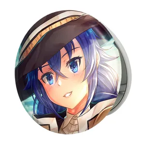 آینه جیبی خندالو طرح روکسی انیمه موشوکو تنسی مدل تاشو کد 24146 