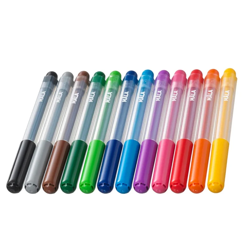 ماژیک ایکیا کد 10237752 مدل MALA بسته 12 عددی