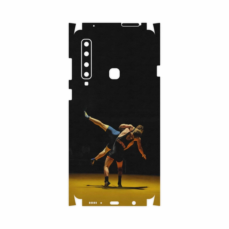 برچسب پوششی ماهوت مدل Wrestling-FullSkin مناسب برای گوشی موبایل سامسونگ Galaxy A9 2018