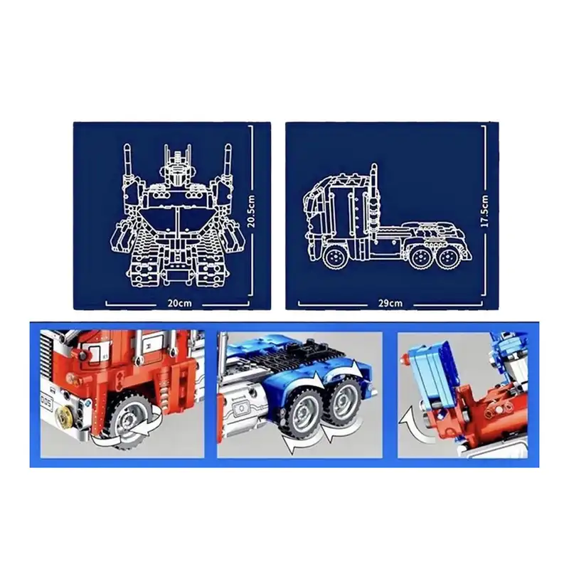 ساختنی پنلوس بریک مدل تبدیل شونده به آپتیموس پرایم