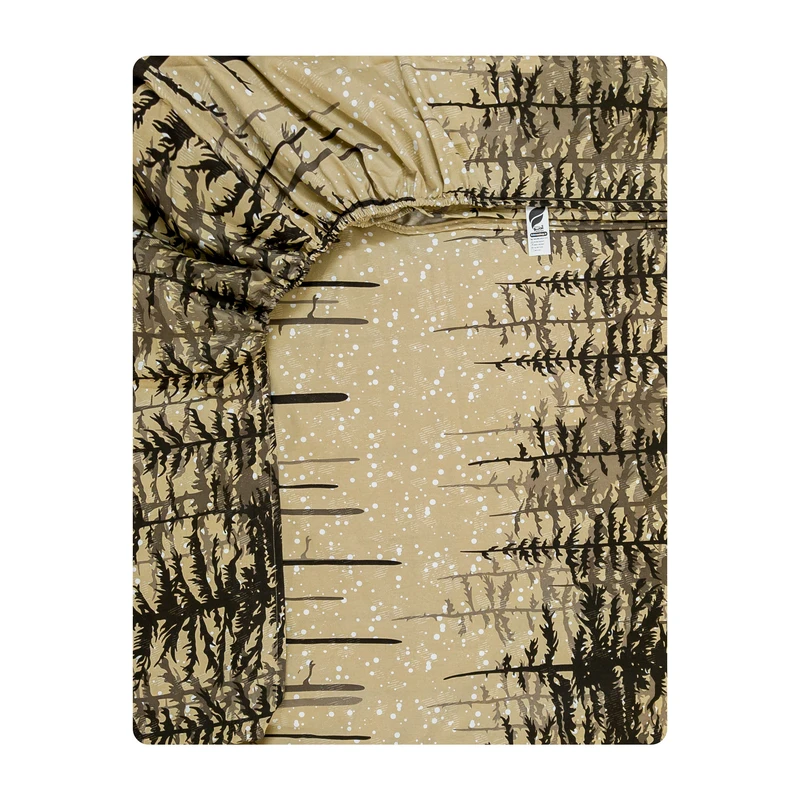 ملحفه آدنو مدل کاج کد IR164 سایز 180x200 سانتی متر