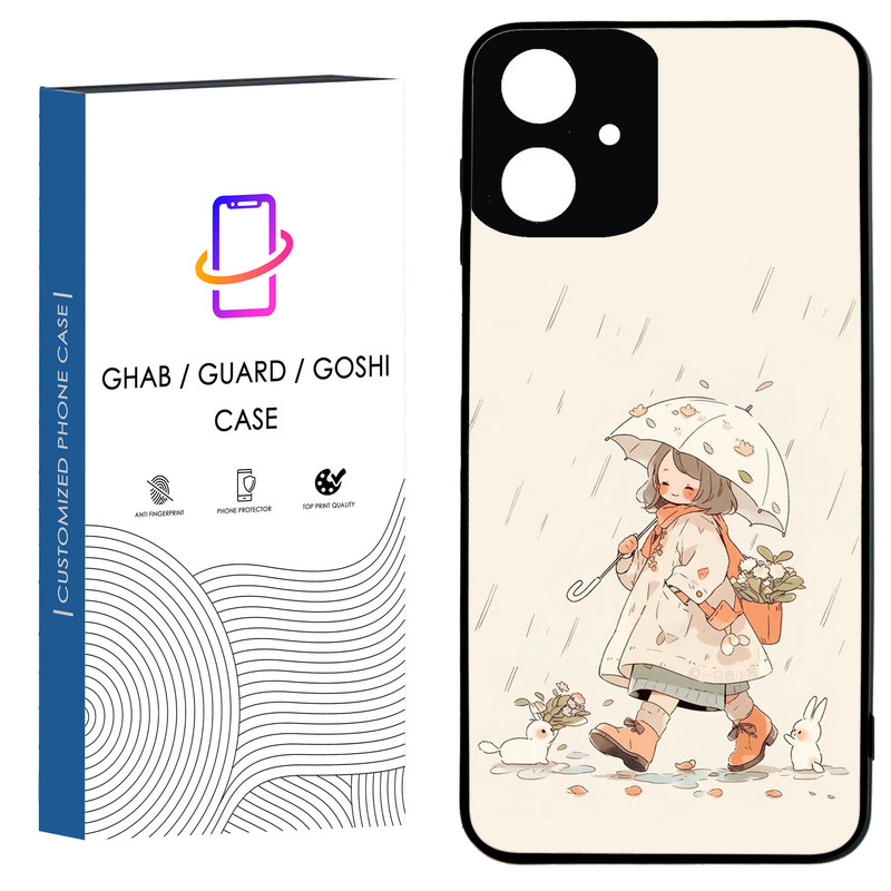 کاور قاب گارد گوشی طرح دخترانه کد 8 - tpu مناسب برای گوشی موبایل سامسونگ Galaxy A07