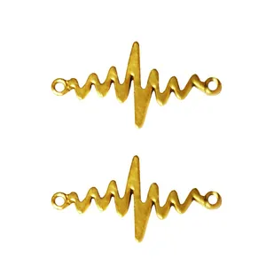 آویز دستبند مدل ضربان قلب کد AD 230 مجموعه 2 عددی