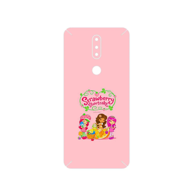 برچسب پوششی ماهوت مدل Strawberry Shortcake مناسب برای گوشی موبایل نوکیا 2.4