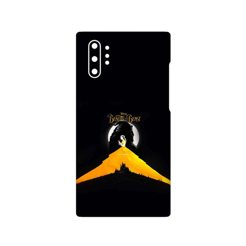 برچسب پوششی ماهوت مدل Beauty and the Beast مناسب برای گوشی موبایل سامسونگ Galaxy Note 10 Plus