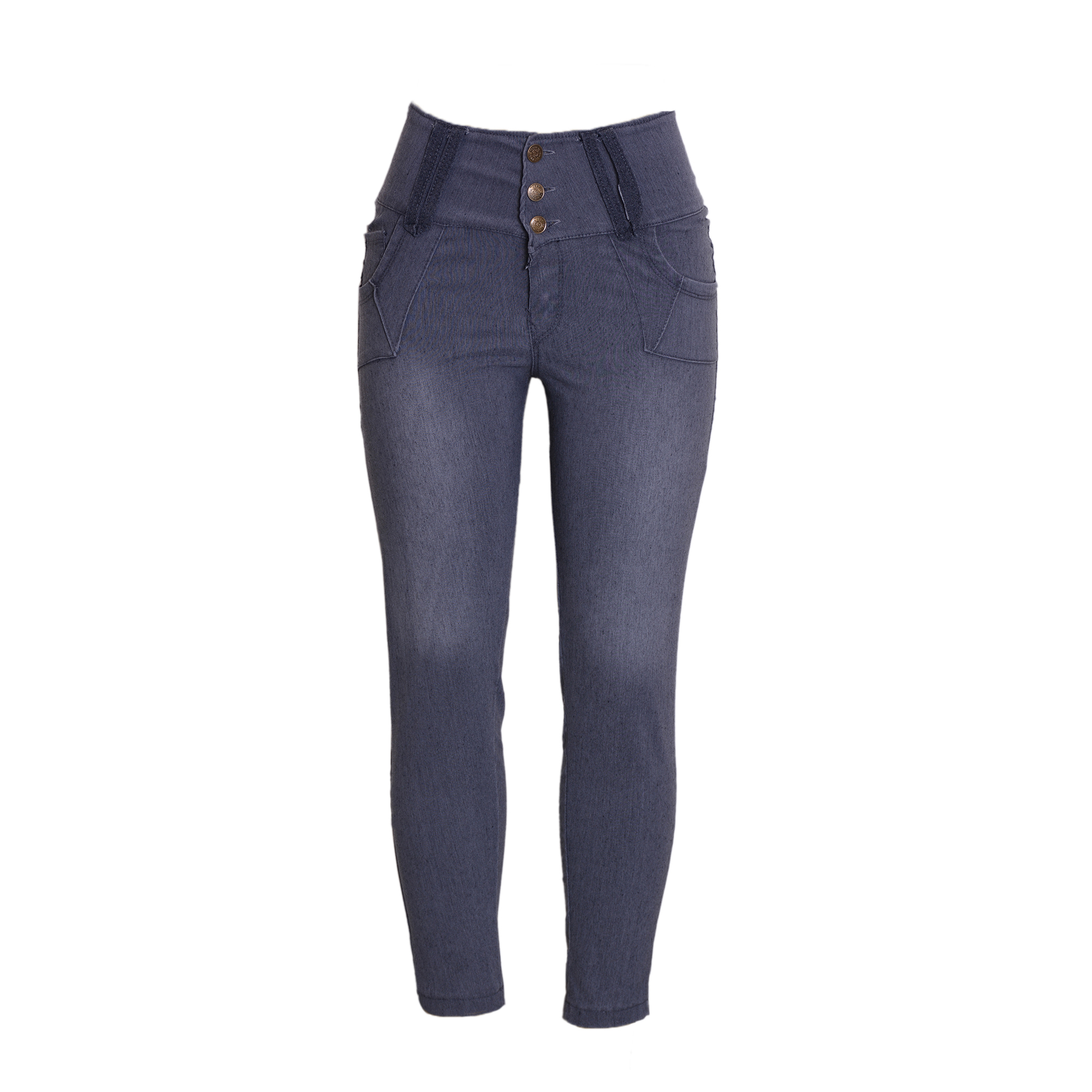 شلوار جین زنانه مدل RZ-GH12068-TLI-KHA.GEN رنگ خاکستری