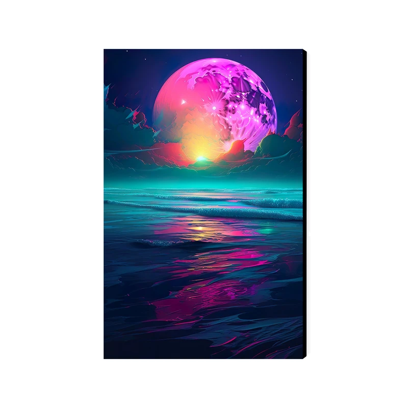 تابلو شاسی عرش مدل فانتزی منظره دریا کد As4664