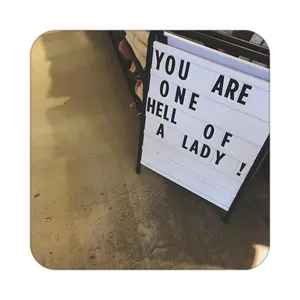 زیر لیوانی کاکتی طرح جملات انگیزشی و مثبت مدل mp24830