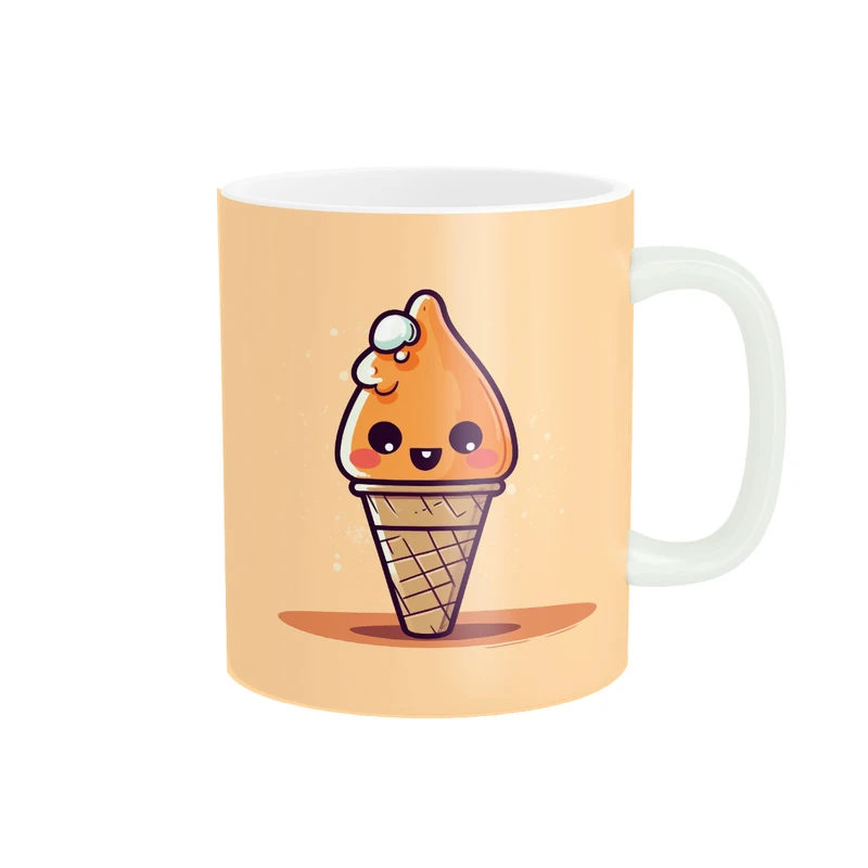 ماگ پاد آفرین مدل بستنی کد DKC116