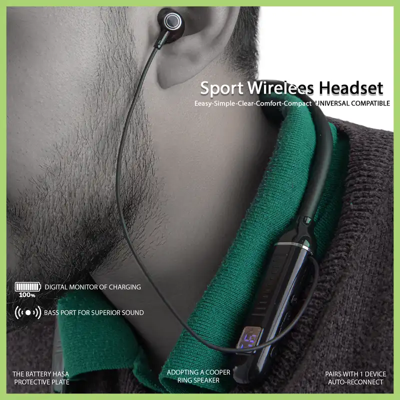 هندزفری بلوتوثی مدل ST-K172 طرح SPORT MUSIC