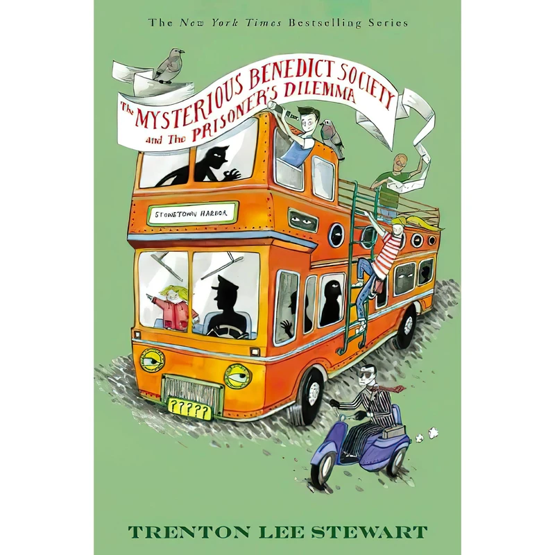 کتاب The Mysterious Benedict Society and the Prisoners Dilemma اثر Trenton Lee Stewart انتشارات Little, Brown Books for Young Readers