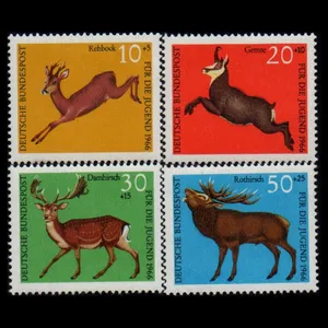 تمبر یادگاری مدل خارجی مجموعه 4 عددی