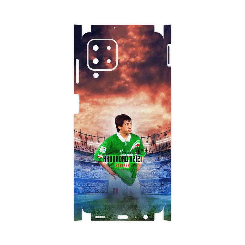 برچسب پوششی ماهوت مدل Khodadad Azizi-FullSkin مناسب برای گوشی موبایل سامسونگ Galaxy M22