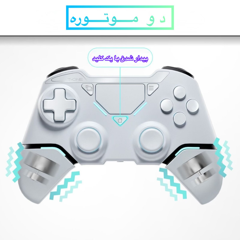 دسته بازی بی سیم مخصوص پلی استیشن 4 مدل T-1B