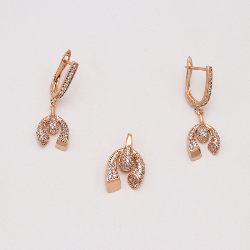 ست زنانه ژوپینگ مدل نعلی کد THS-117