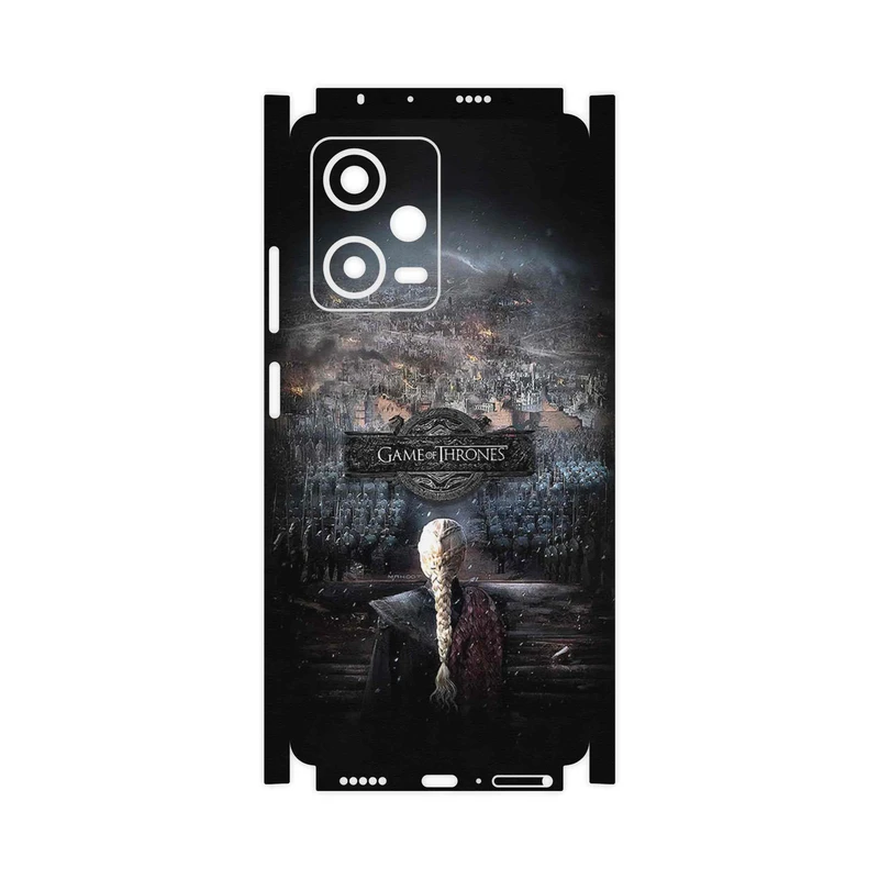برچسب پوششی ماهوت مدل Game_of_Thrones-FullSkin مناسب برای گوشی موبایل شیائومی Redmi Note 12 Pro 5G