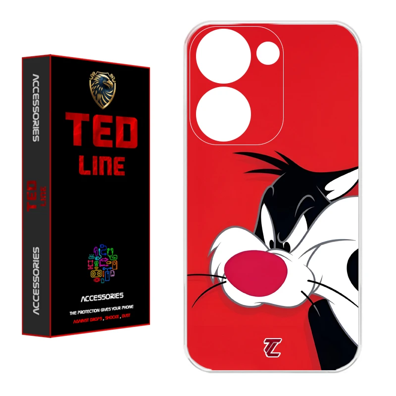 کاور تدلاین طرح کارتون سیلوستر کد 1221 مناسب برای گوشی موبایل شیائومی Redmi A5