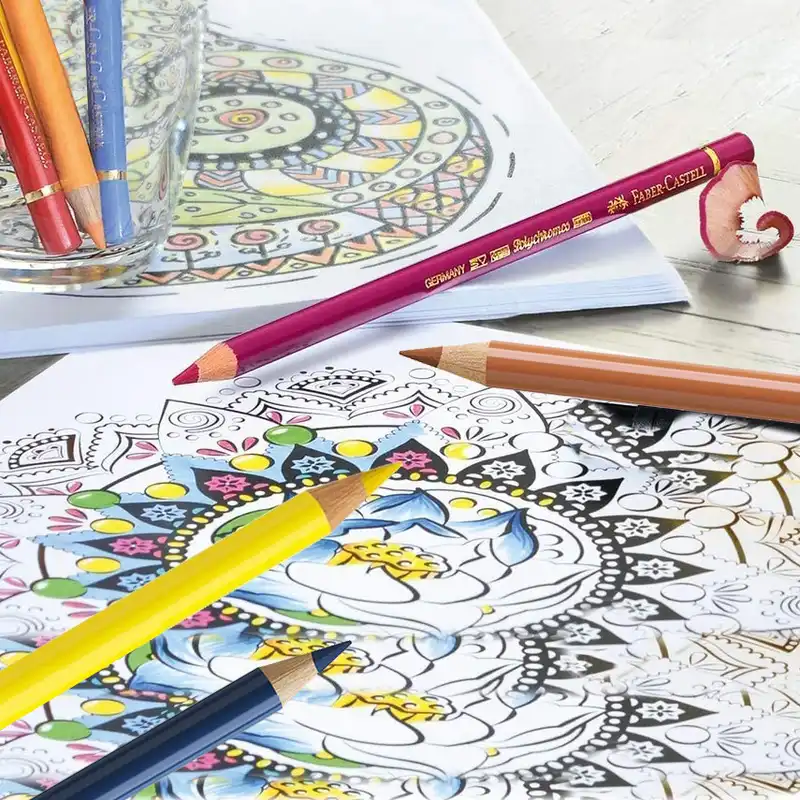 مداد رنگی 120 رنگ فابر کاستل مدل Polychromos