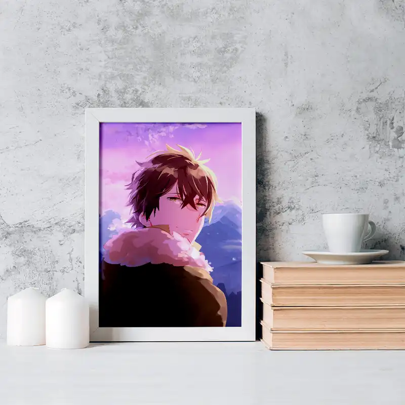 تابلو خندالو مدل نائوفومی انیمه ظهور قهرمان سپر کد 15953