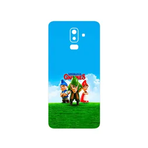 MAHOOT Sherlock Gnomes Cover Sticker for Samsung Galaxy J8