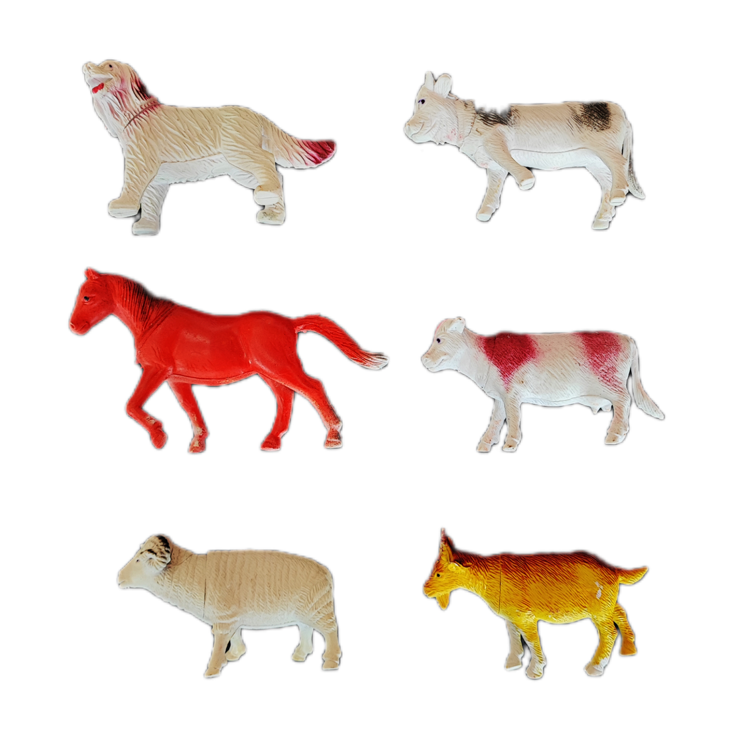 فیگور طرح حیوانات مدل animal kingdom کد 06 بسته 6 عددی