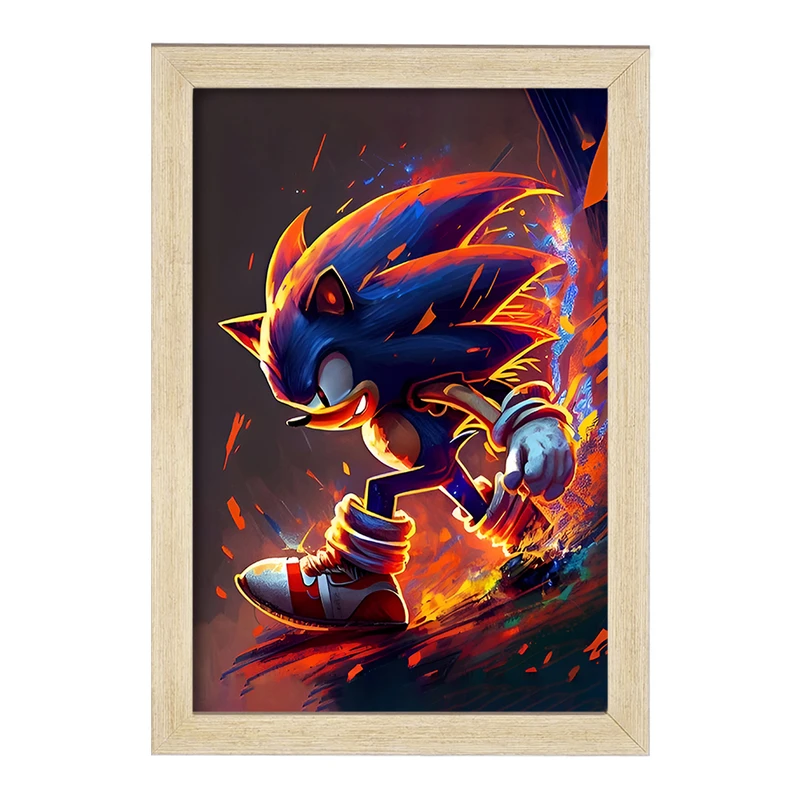 تابلو خندالو مدل سونیک (Sonic) کد F6947