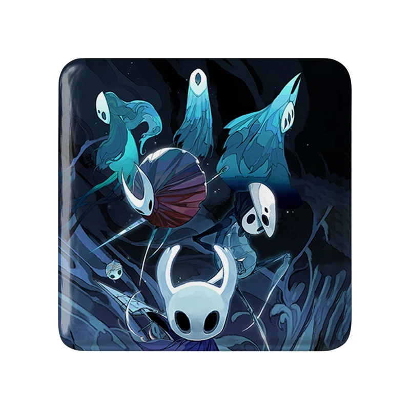 پیکسل خندالو طرح بازی هالو نایت (Hollow Knight) مدل مربعی کد 33000
