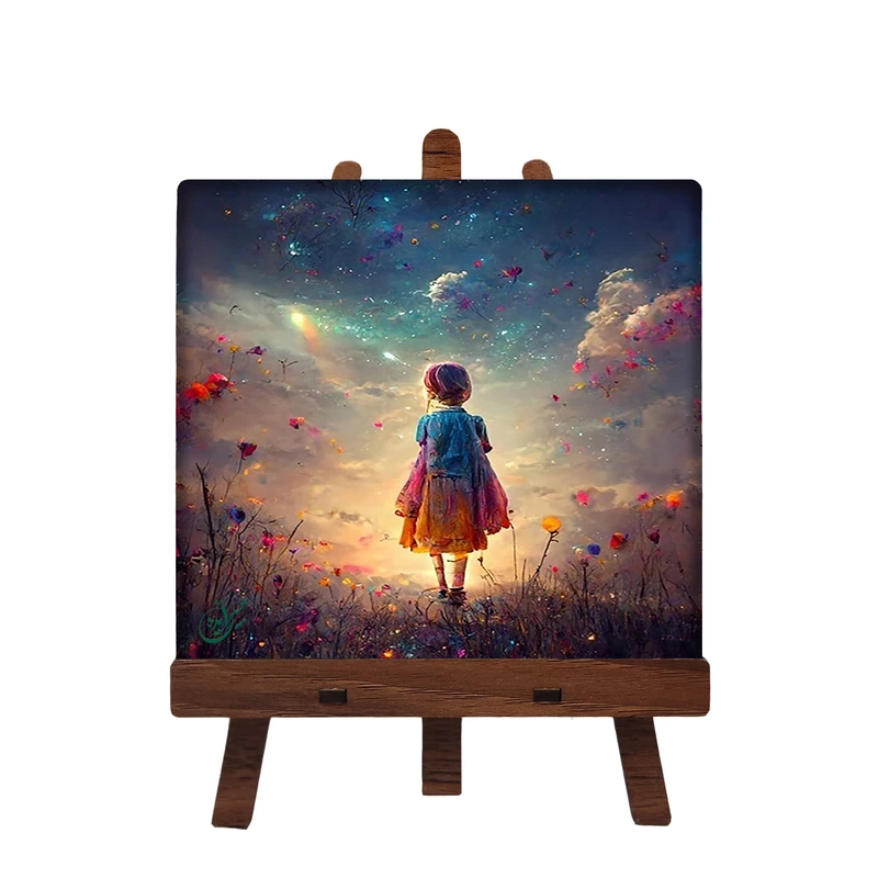 کاشی مبین ایده مدل فانتزی ch10 کد 1535 به همراه پایه