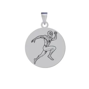 آویز گردنبند زنانه و مردانه هایکا مدل اسپایدرمن مرد عنکبوتی کد ja.h 214