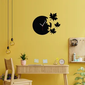 ساعت دیواری ماهوت طرح برگ کد 091